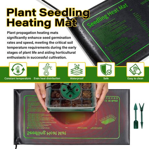 KEOHOLI waterproof heat mat supports steady soil warmth for germination