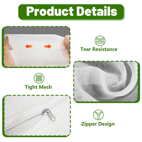 KEOHOLI zipper-access design for easy watering and pruning without removal.