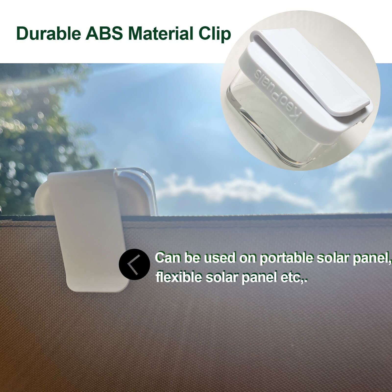 Compact and lightweight, KeoPuals angle guide travels easily for outdoor solar setups.