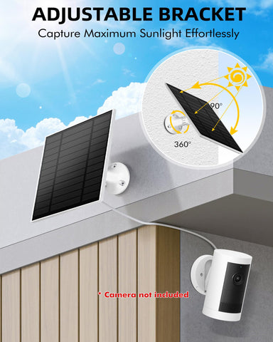 KEPEAK solar panel USB-C cable close-up highlights modern, reliable charging.
