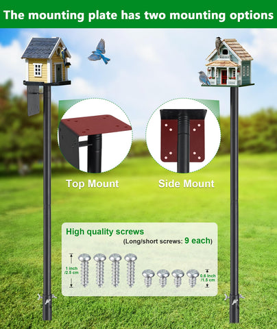 Keplrend 4x4 mounting plate fits hummingbird and bluebird setups.