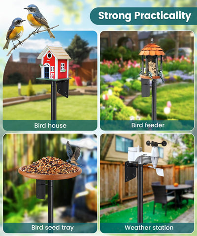 Keplrend note indicates feeder or house not included with the pole.
