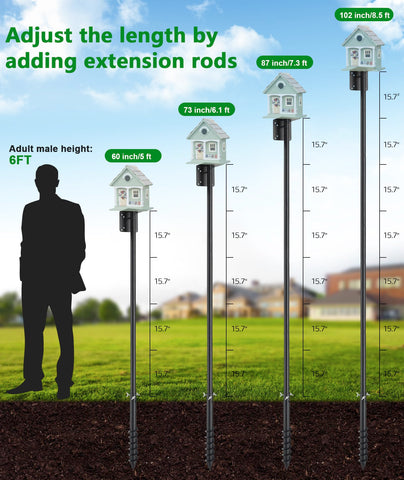 Keplrend camera-ready feeder mounting provides stable, sharp bird shots