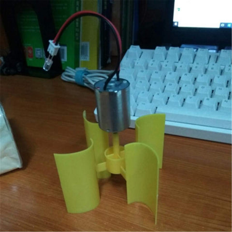 Keproving wind turbine model operation shows wind power in action