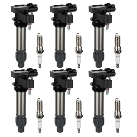 KERBIY UF569 ignition coil pack close-up demonstrates durable ignition components.