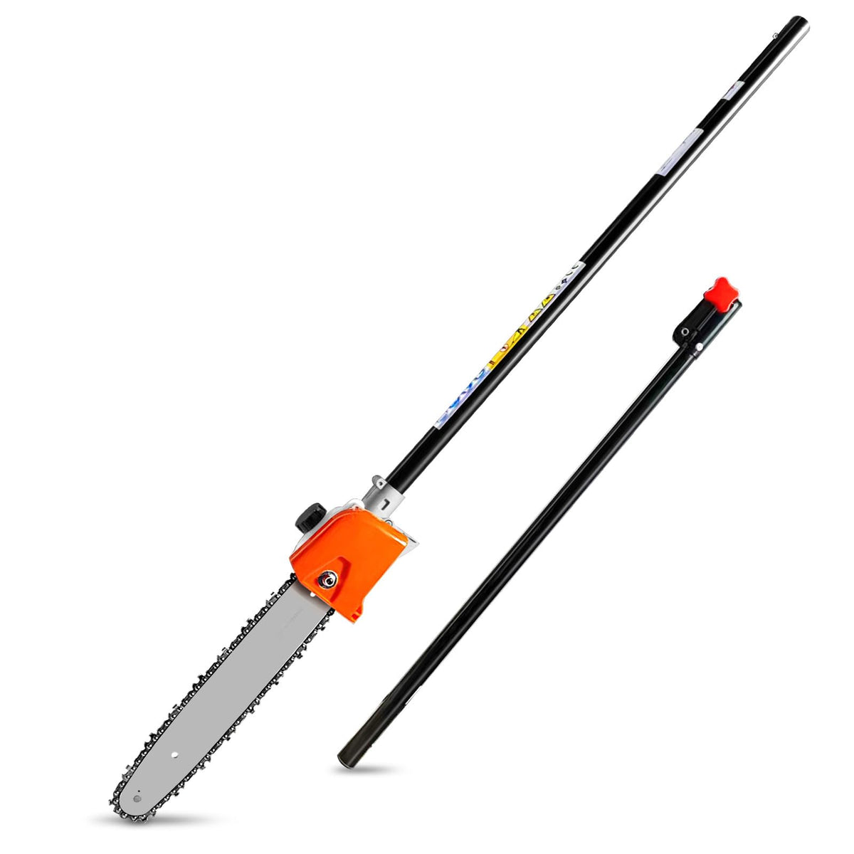 Kerlista pole saw attachment with universal fit for easy pruning and limb trimming.
