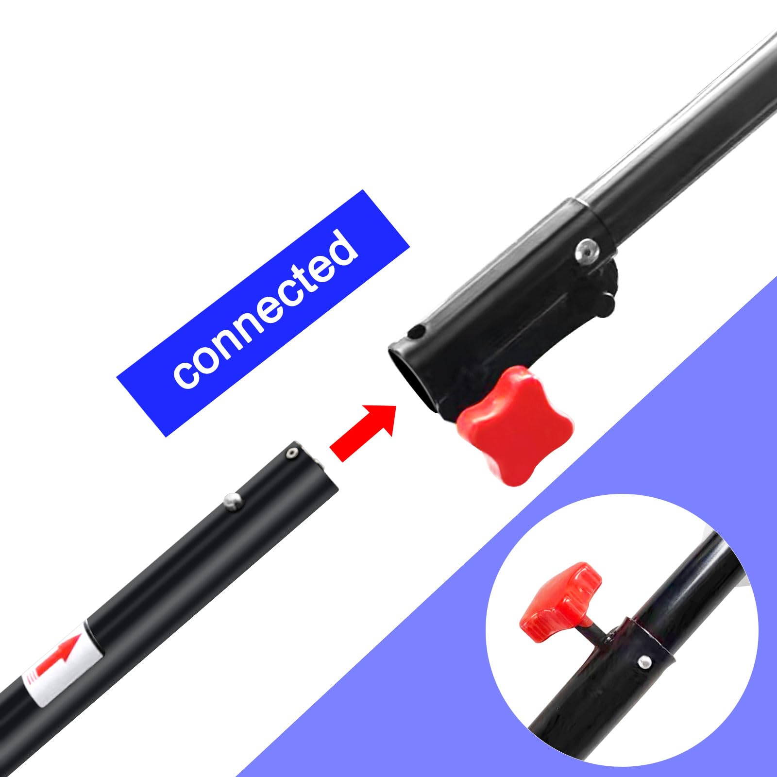 Kerlista Ryobi-compatible attachment designed for quick swaps on common trimmers.