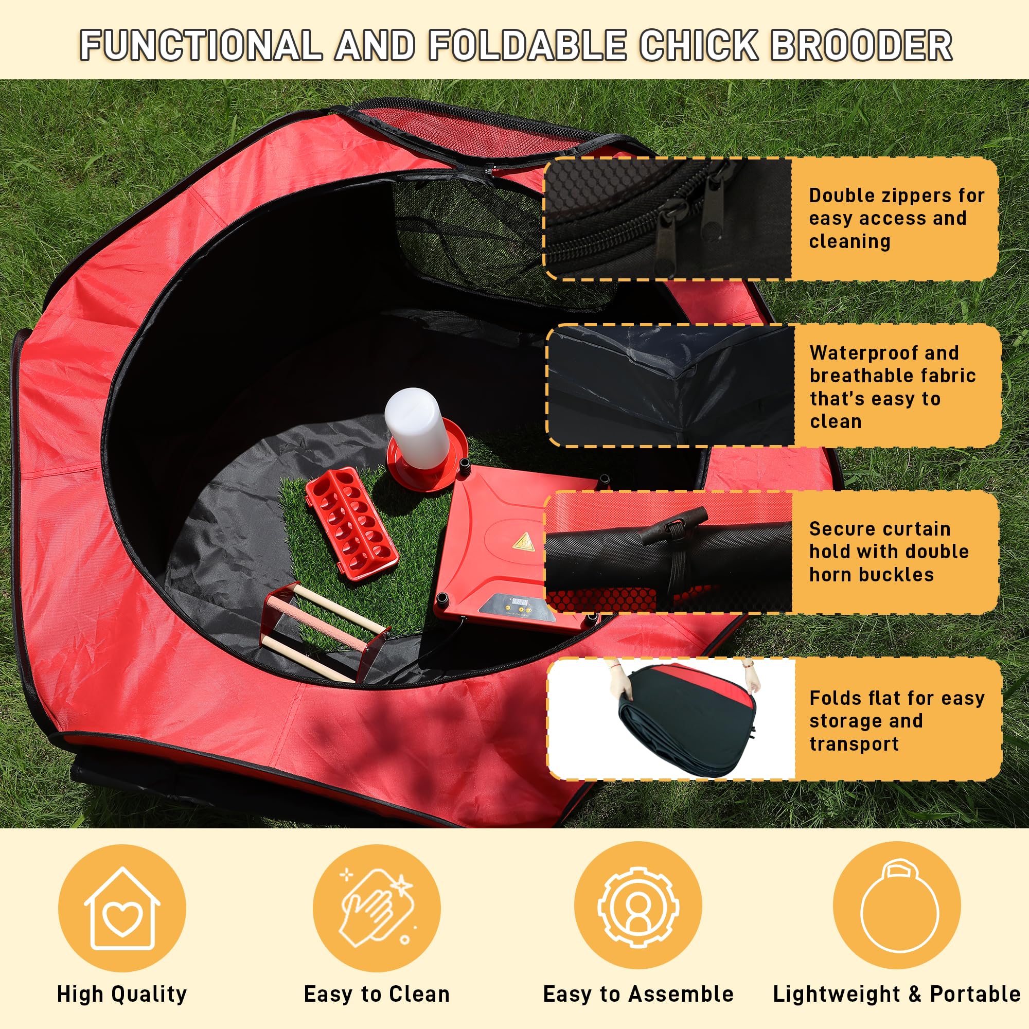 Kerty nesting pad offers cozy resting spots for young birds