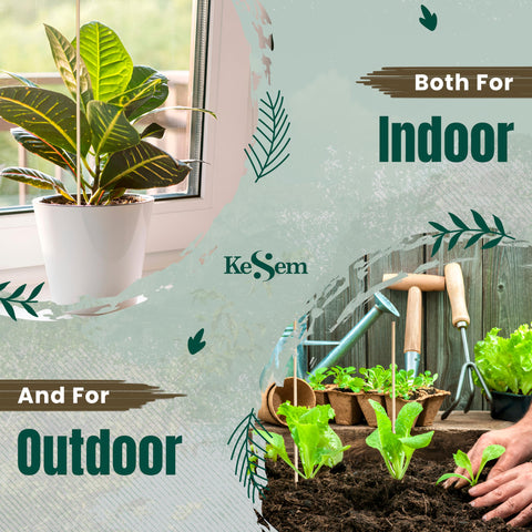 KESEM bamboo stakes used as garden signs and labeling options.