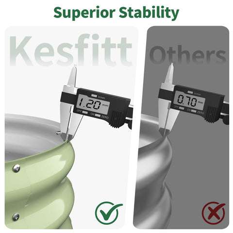 Kesfitt 12-inch depth accommodates vegetables and herbs comfortably