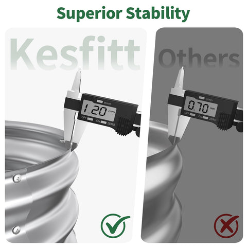Kesfitt 12-inch depth ideal for shallow-rooted herbs and vegetables in open bed.