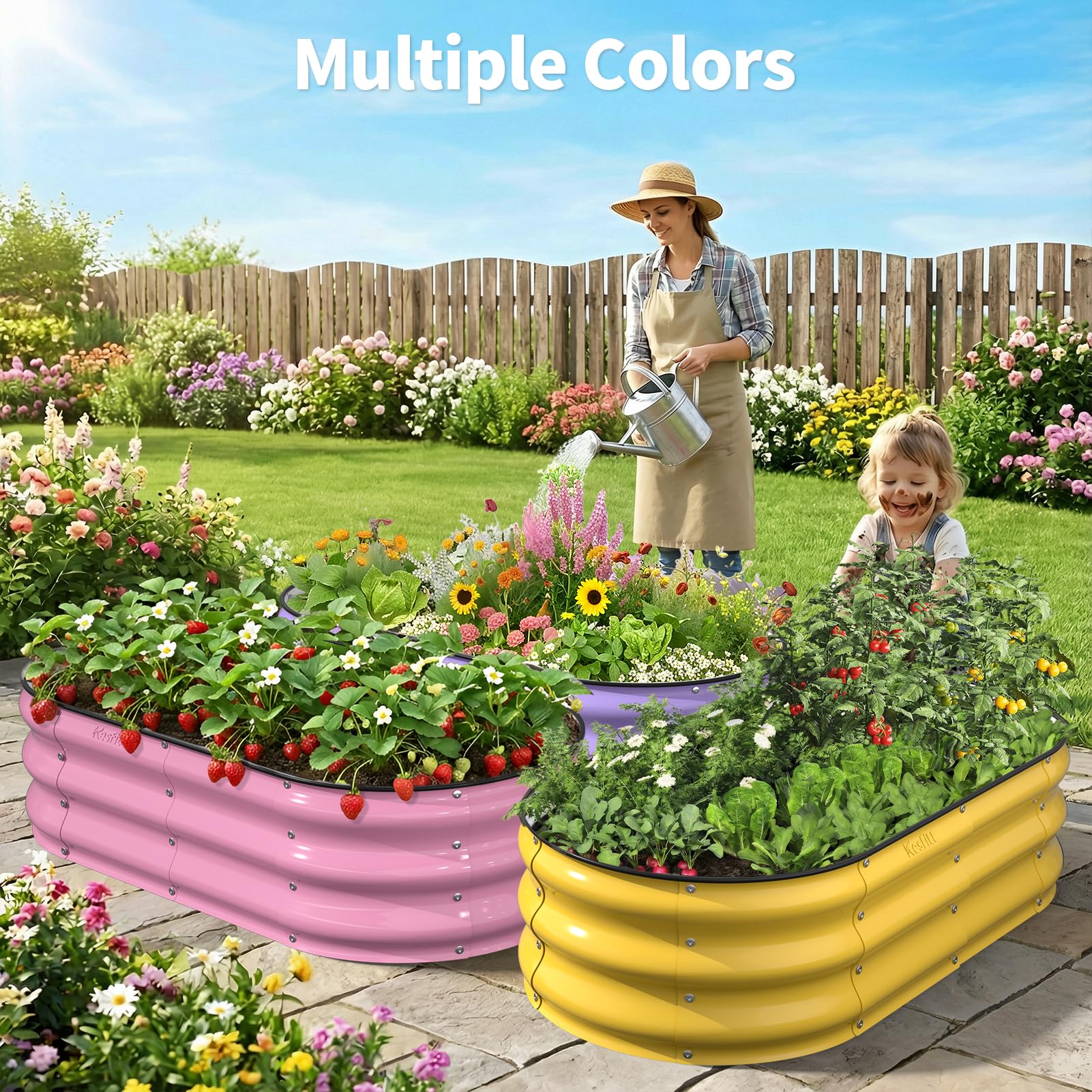 Kesfitt fade-resistant exterior finish stays vibrant under sun and weather