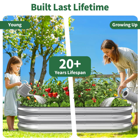 Kesfitt ground-placement-only design ideal for outdoor gardens, not indoors.