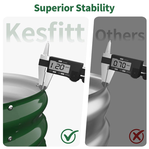 Kesfitt open-bottom design allows natural drainage and root access to native soil.