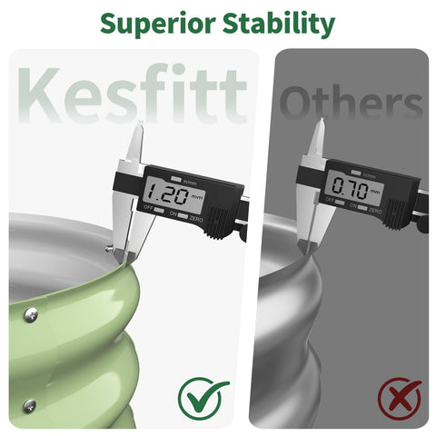 Kesfitt open-bottom design enables natural drainage for healthy roots.