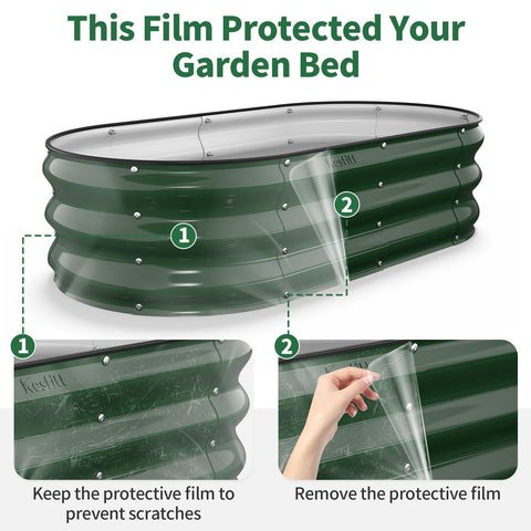 Safety edging and gloves included support safe, comfortable installation.
