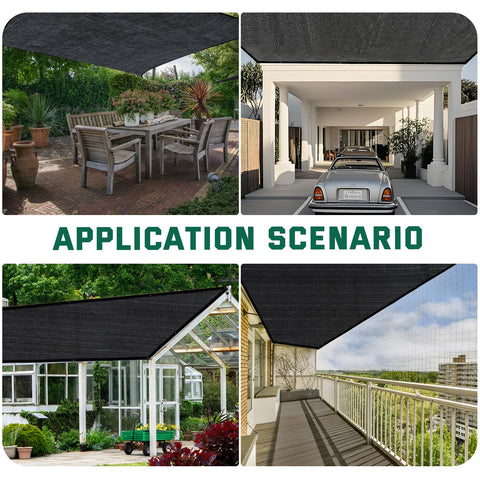 Kesfitt wind and rain pass-through design helps maintain steady shade.