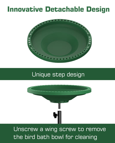 Kesito metal stake stand providing strong outdoor support