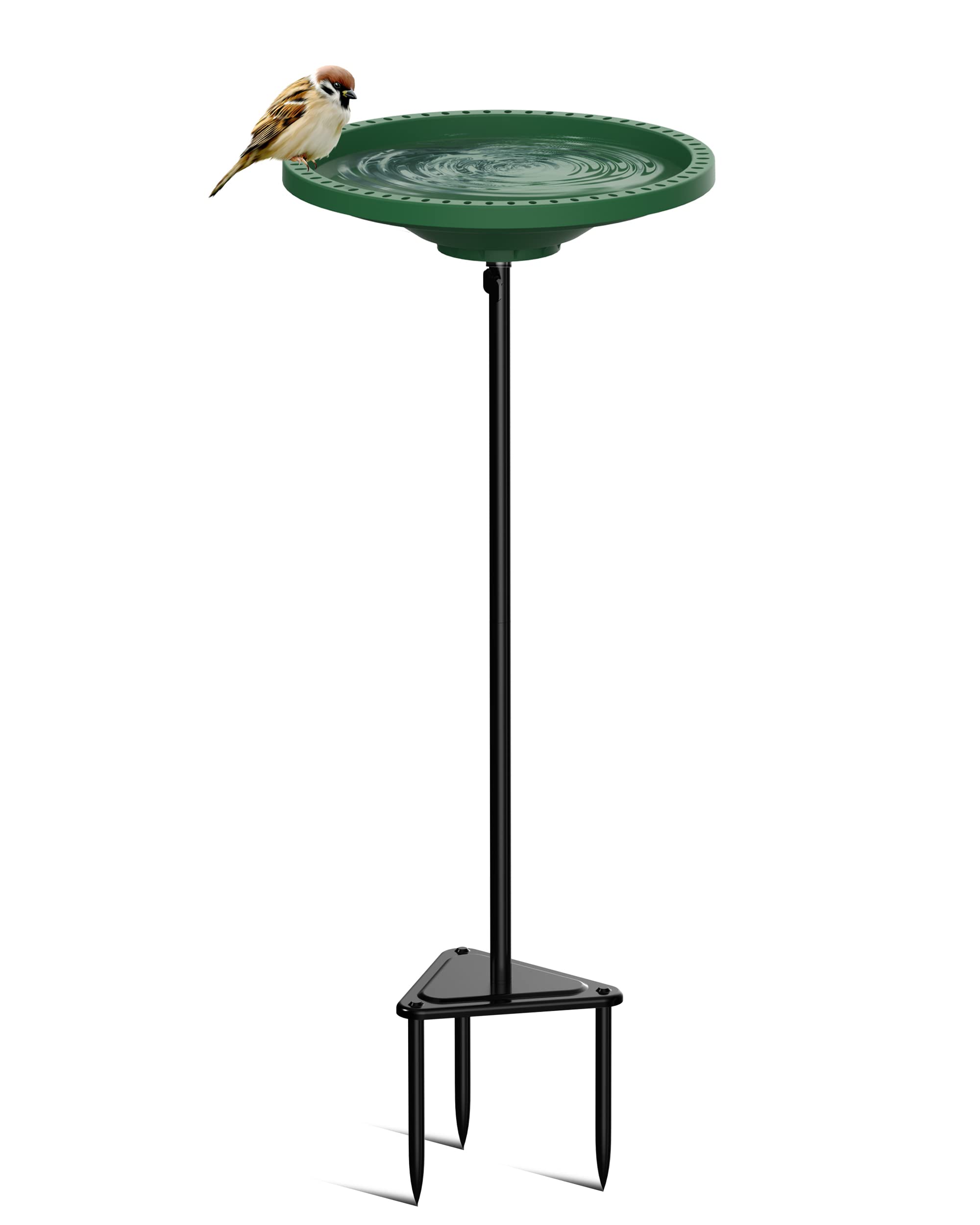 Kesito outdoor bird bath setup in a sunny corner