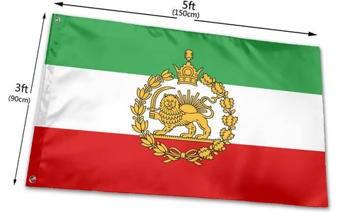 Kesysova polyester flag with bright colors withstands weather