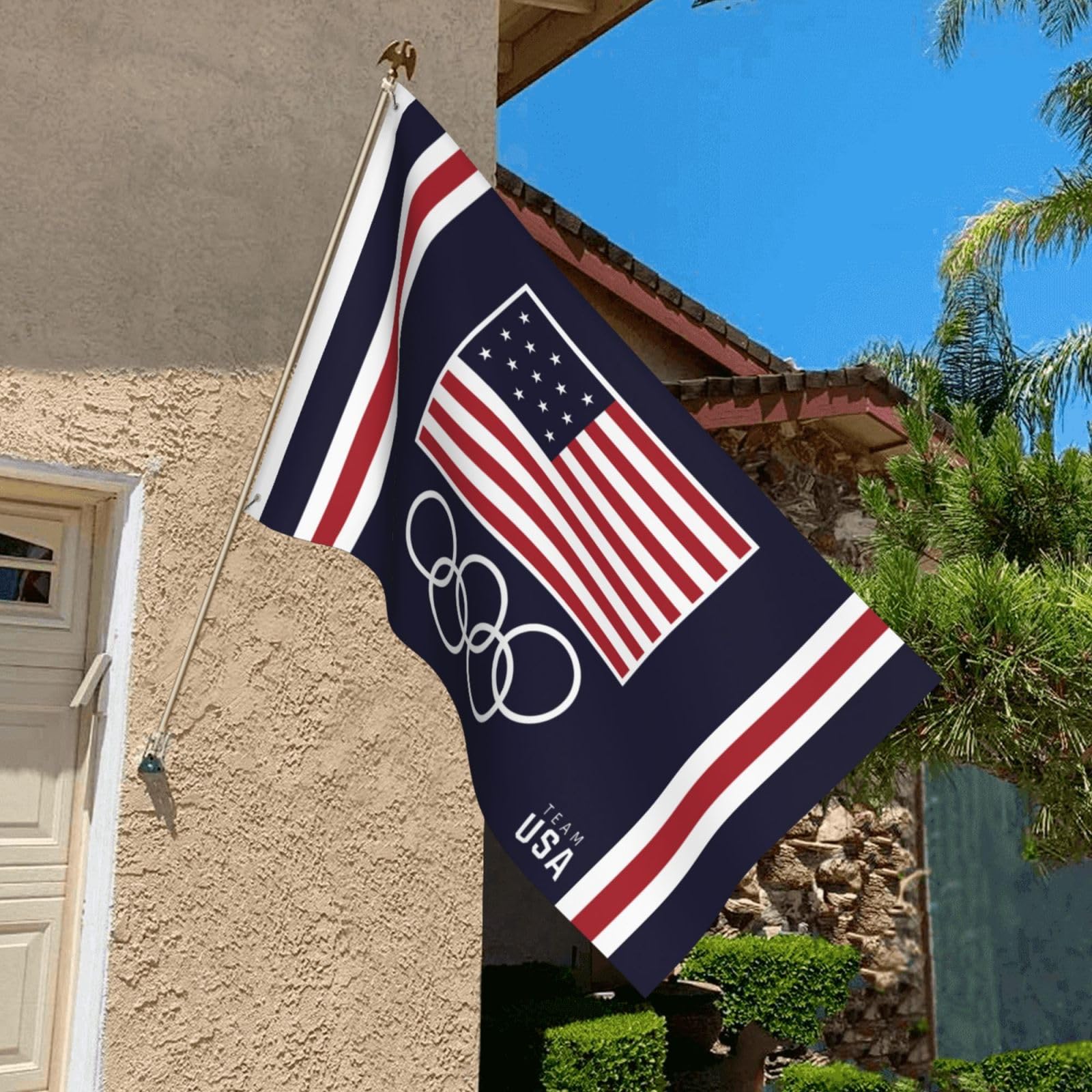 Kesysova Team USA emblem closeup showing branding details