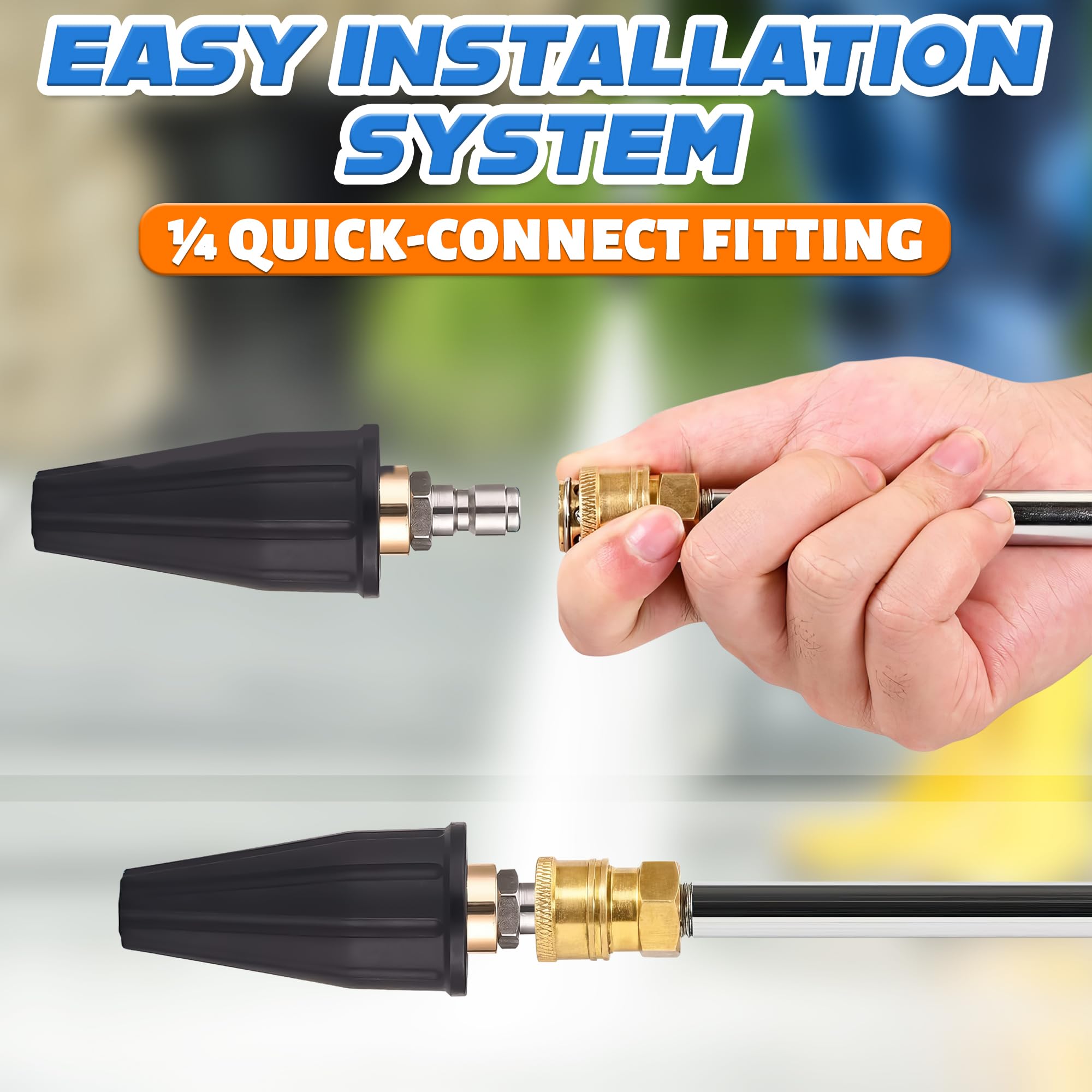 KETAR universal-fit nozzle works with many brands for versatility