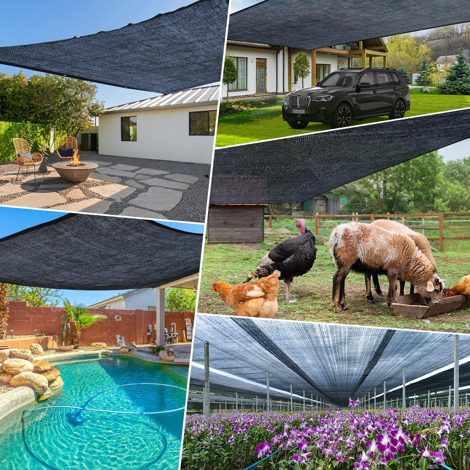Keten greenhouse shade cloth helps regulate light for seedlings and transplants.