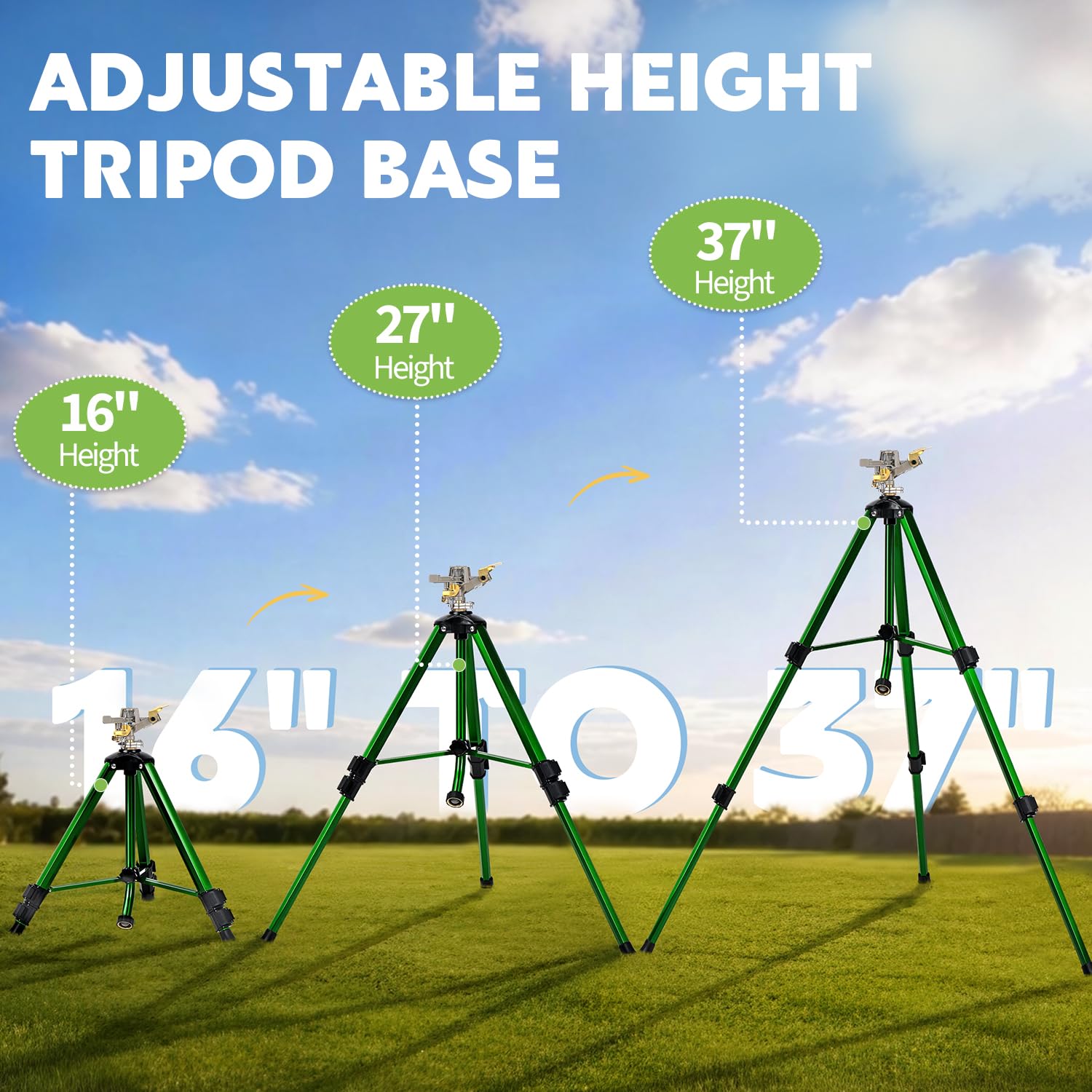 Keten yard irrigation set suitable for patios, lawns, and flower beds.