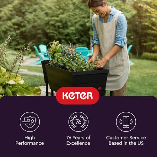 Keter Urban Bloomer ideal for urban gardening on balconies
