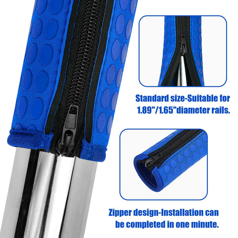 KETNET cool touch pool handrail cover designed to stay comfortable on hot days