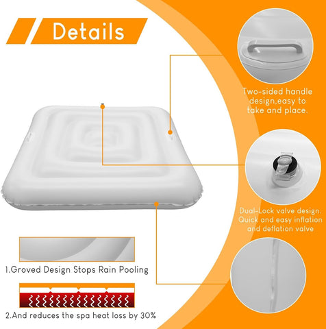 Ketofa foldable lid with handle for easy transport and outdoor use.
