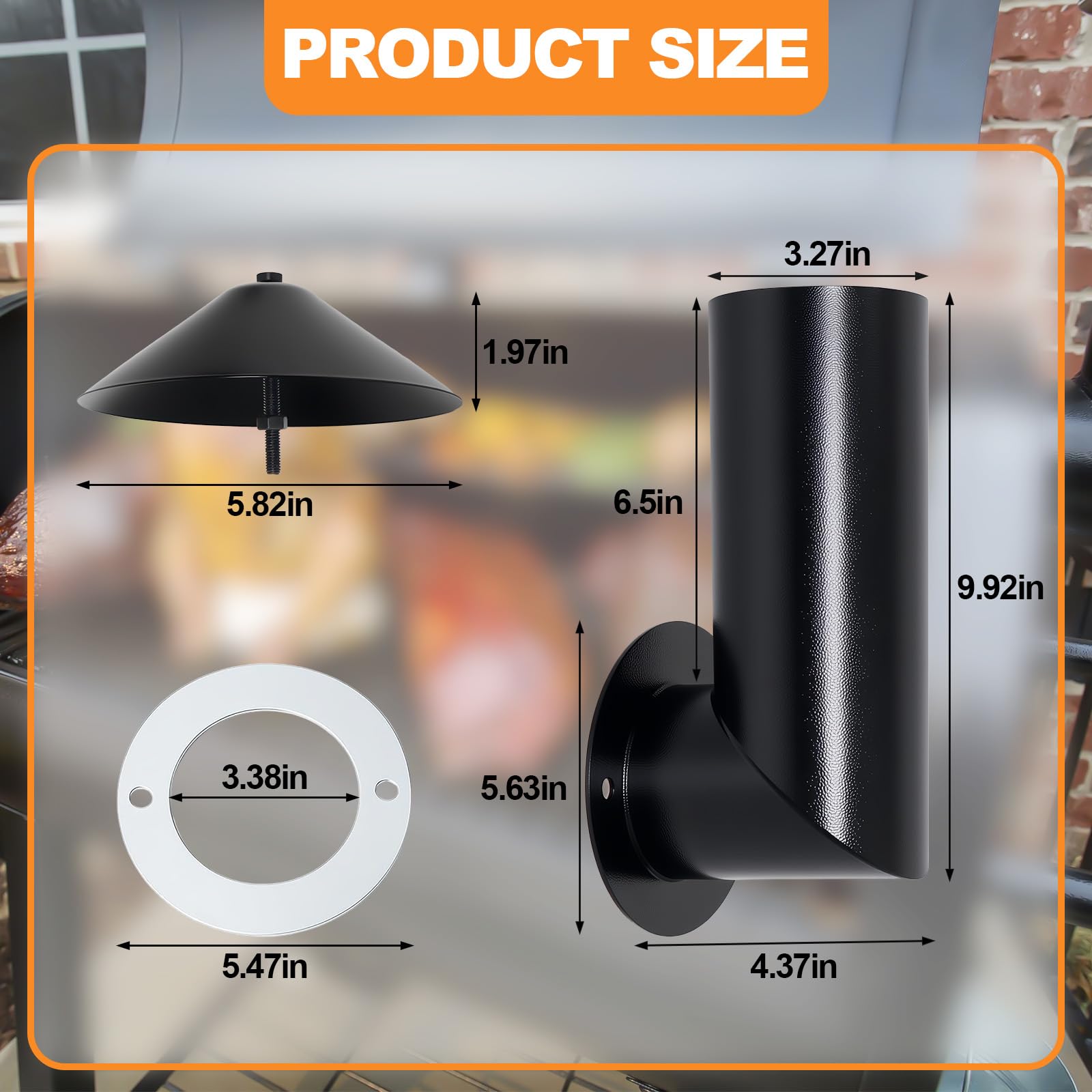 Ketofa replacement stack fits Pit Boss Traeger and Camp Chef grills