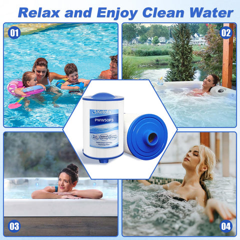 Ketofa PWW50P3 heavy-duty polyester withstands spa use over time.