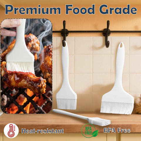 KEUYE easy-clean-meat-brush dries quickly with no odor