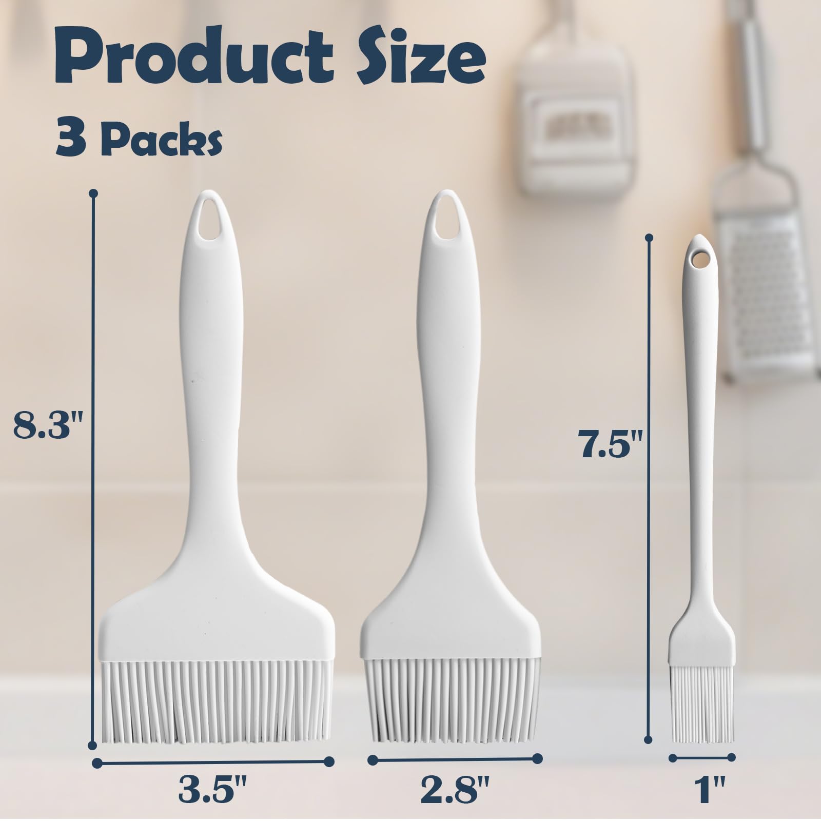 KEUYE food-grade-silicone-brush BPA-free and odorless