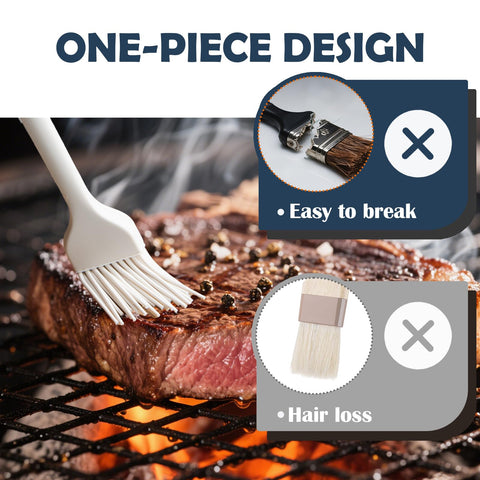 KEUYE silicone-meat-brush-oil-butter-sauce spreads glaze evenly