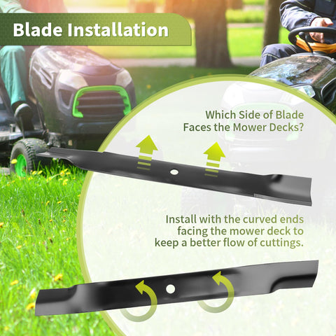 Keycci blade compatibility with Toro and Exmark mowers.