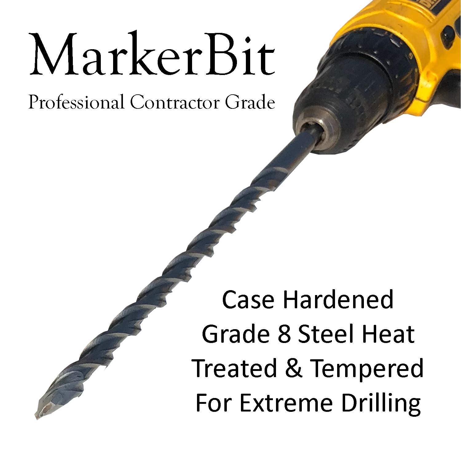 Keyfit Tools MarkerBit chisel-tip carbide bit for durable cutting