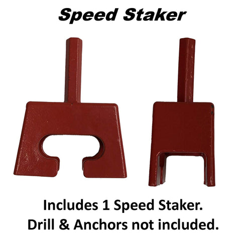 Keyfit Tools multi functional system supports dog ties, tree anchors, and spiral stakes