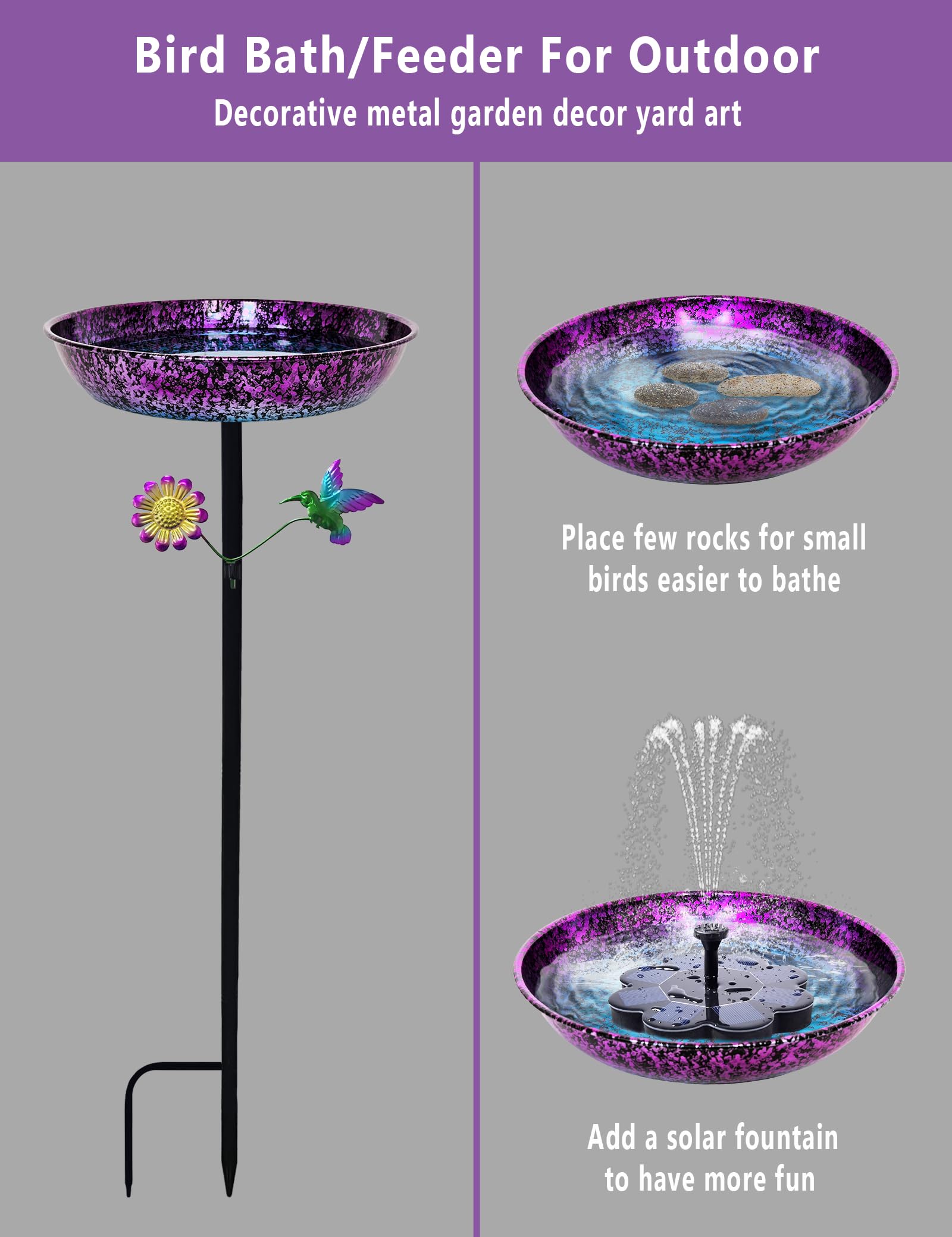 Keygift weatherproof finish keeps colors vibrant in sun and rain.