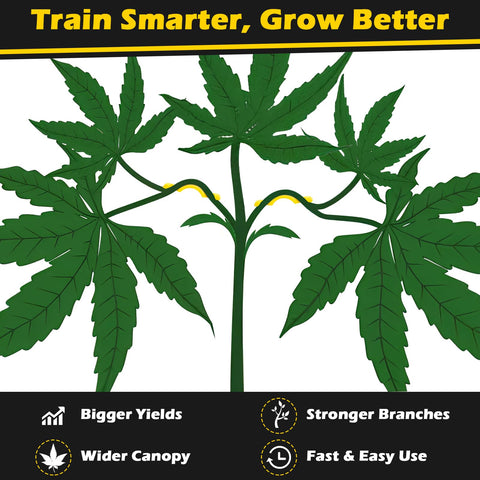 Keymarx durable recycled ABS LST clip designed for repeated grow cycles.