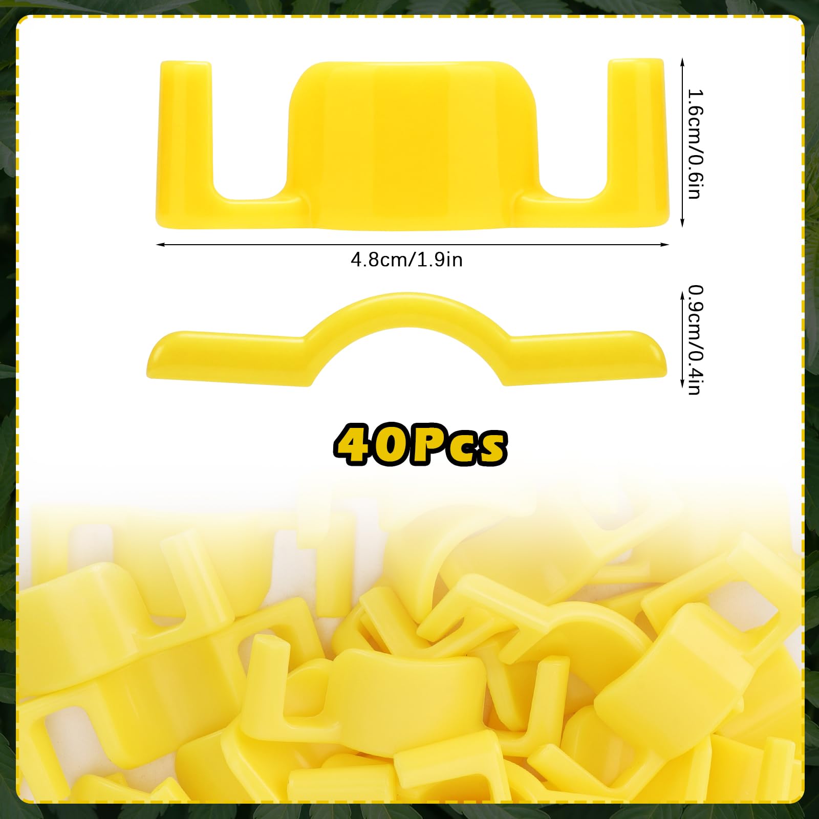 Keymarx LST clip spreads stems to promote even growth and better light exposure.