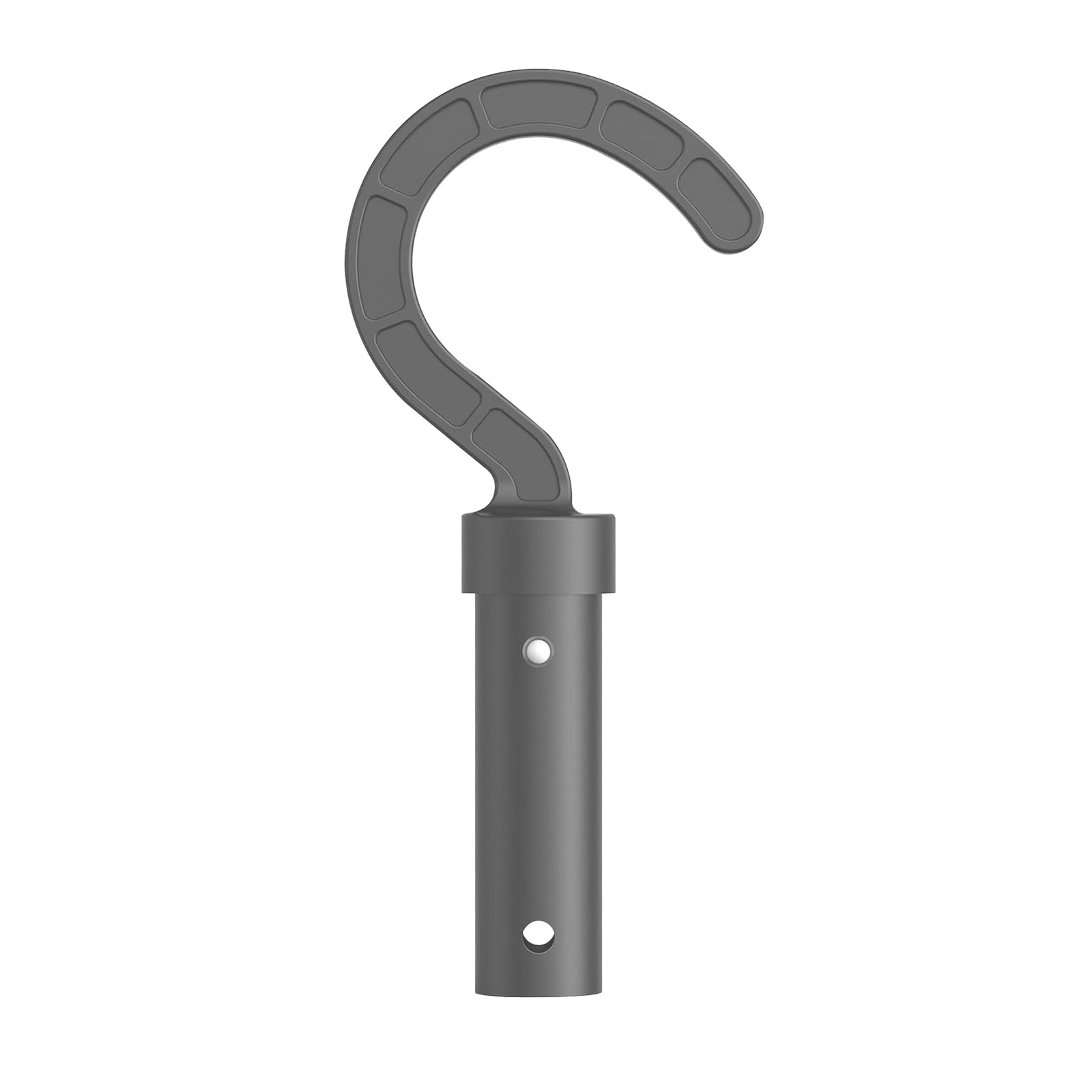 Keyrank Hook for all robotic pool cleaners enables retrieval without getting wet.