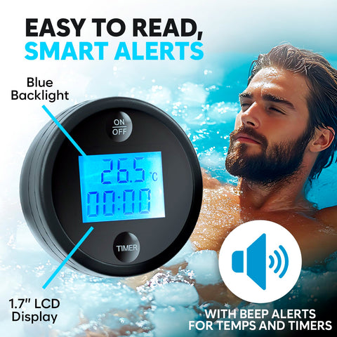 Keystone Peak easy read display enables quick temperature checks even with cold hands.
