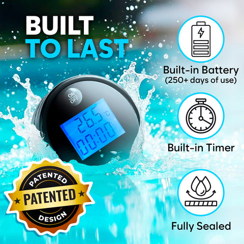 Keystone Peak patented durable design built to endure ice baths and sunny pool days.