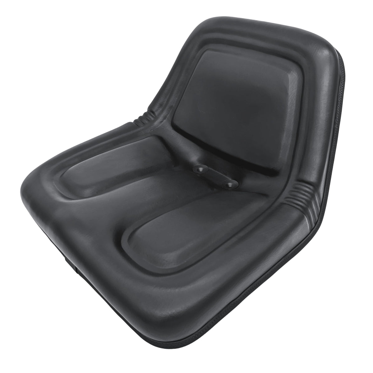 Keystone Seats universal mid-back seat side view for compact equipment comfort