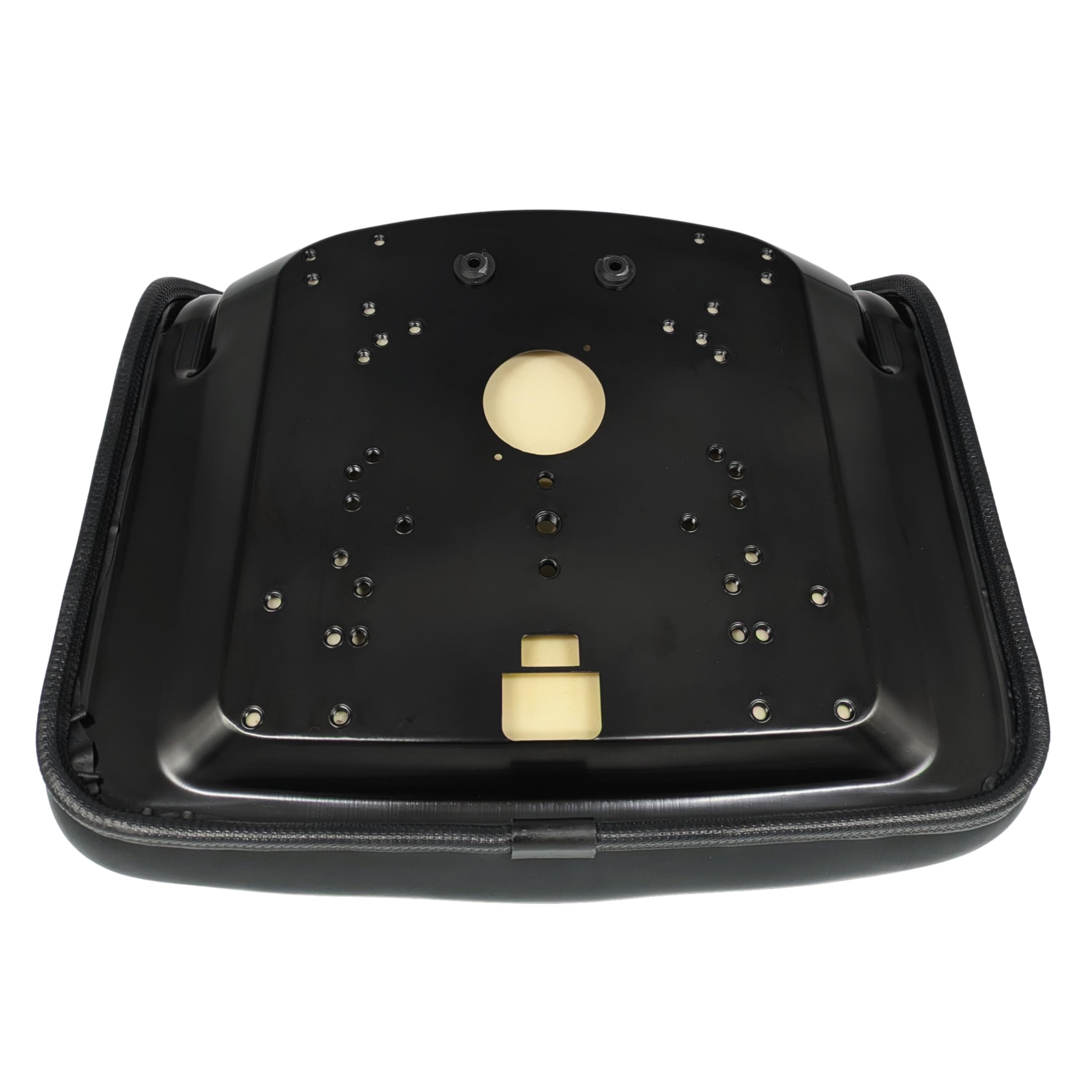 Keystone Seats vinyl cover close-up shows weather-resistant, easy-to-clean surface