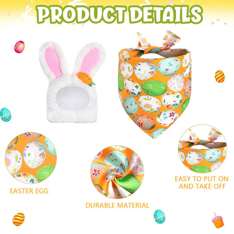 Kezzfpa Easter Goose Outfit ready for easy setup on lawn goose