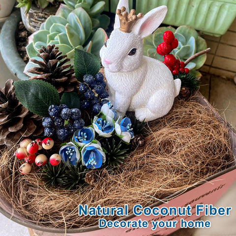 KFAREJGOAE coconut fiber nest material option for small birds and nesting