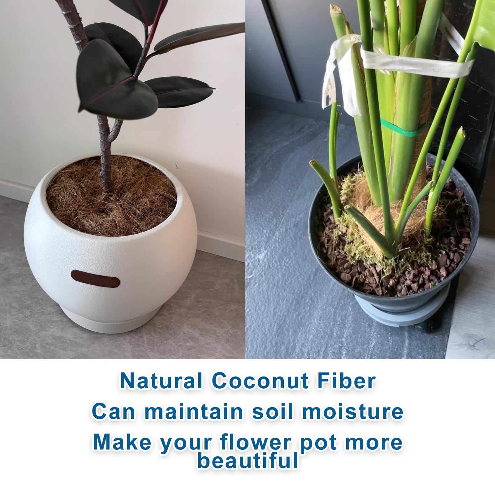 KFAREJGOAE easy to use mulch base for artificial flower arrangements